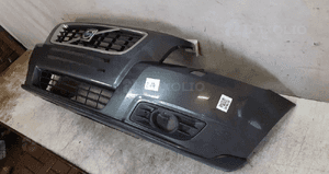 * ZDERZAK PRZÓD VOLVO V50 LIFT FL R-DESIGN SPRYSKIWACZE LAMP XENON HALOGENY SZARY 455-16 3