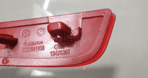 Opel crossland odblask zderzaka prawy tył 13478307 3