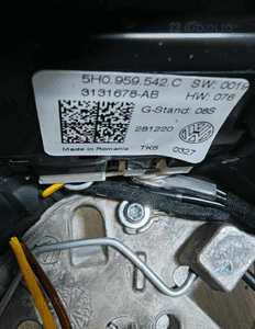 Kierownica Volkswagen OE 5H0419089FE 5