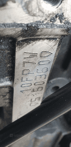 Silnik blok silnika słupek Citroen C3 I Lift 1.1 HFX 10