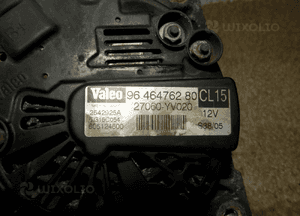 Alternator Peugeot 1007 206 Citroen C3 Ford Fiesta V MK6 Mazda 2 1.4 HDI 9646476280 6