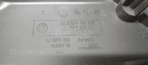 Osłona obudowa kolumny kierowniczej BMW 3 E46 1094678 1094677 6