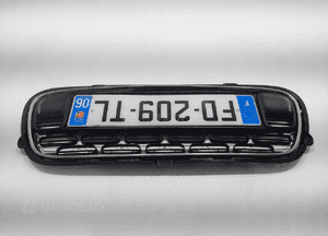 Kratka atrapa zderzaka przód citroen C4 cactus 9821229977 2017-2020 lift 3
