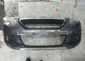 Peugeot 2008 i na pdc z chromem zderzak przedni 1