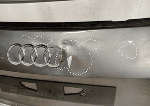 Klapa tył pokrywa bagażnika audi Q4 e tron e-tron sportback 89E 21- 2