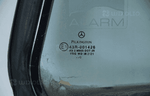 Szyba tylna kpl niebieska 00 rok mercedes cl W215 4