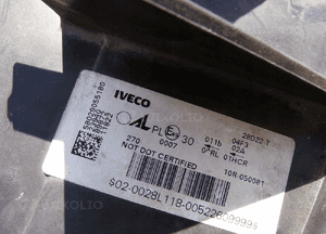 Iveco s-way lampa przednia prawa oryginał 58029055180 3