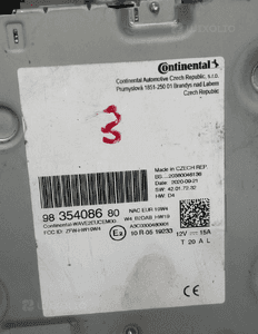 Radio nawigacja peugeot citroen 9835408680 org 3