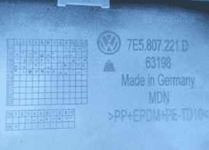 Zderzak przedni przód vw T6 multivan 7E5807221D 2015-2019 17