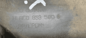 Listwa progowa osłona progu prawy tył Audi A4 B6 8E0853580B 5