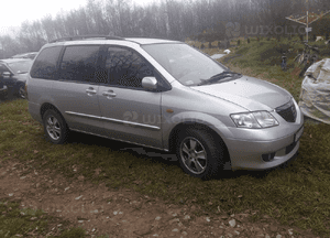 Mazda MPV 99-06 szyba tylna przednia drzwi boczna tył 2