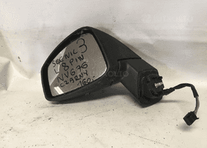 Lusterko lewe 8 pin renault scenic iii  tegne czarny 1