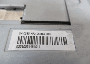 Radio cd wyświetlacz CD30 MP3 opel astra 3 iii h 5