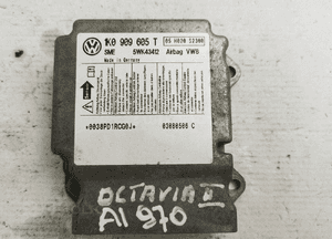 Sensor moduł airbag 1K0909605T skoda octavia ii 1