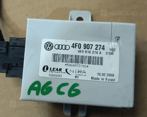 Audi A6 C6 moduł sterownik ciśnienia kół opon 4F0907274