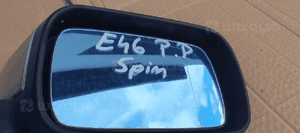 Lusterko zewnętrzne prawe BMW 3 E46 5 PIN 354/7 6