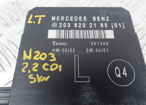 MODUŁ DRZWI PRAWY / LEWY TYŁ MERCEDES W 203 2038202285 / 2038202185 CENA ZA SZTUKE 6