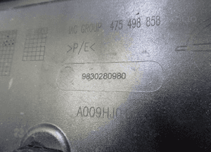 Opel corsa f zderzak przód przedni 9830280980 16