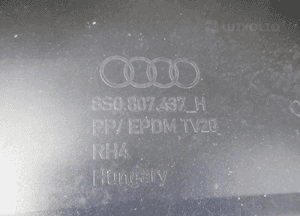 Zderzak przedni przód audi tt tts 8S0 2014-2018 12