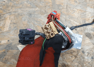 Wiązka Instalacja Kable Wtyczka Drzwi Przod Tyl Audi A6 C5 Europa 4