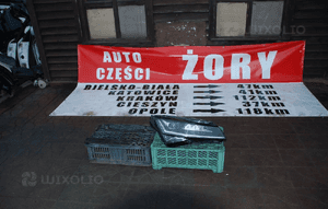 skoda super B FL lampa xenon WYSYŁKA 1