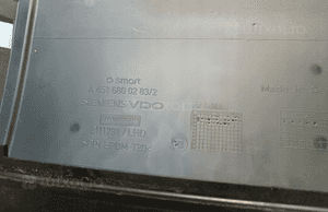 Smart fortwo ii 451 plastik osłona deski 5
