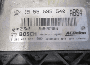 STEROWNIK SILNIKA OPEL INSIGNIA A 2.0TDCI 55595540 2