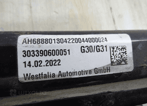 Bmw 5 F10 F11 hak holowniczy elektryczny 303385600012 5