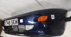 Zderzak przód przedni do ford focus MK1 i H8 granat halogeny 3