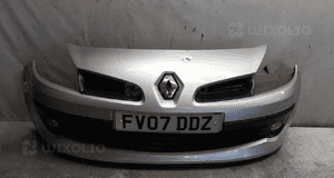 Zderzak przód przedni renault clio 3 iii 195 TED69 srebrny halogeny 1
