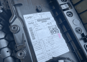 TAPICERKI TAPICERKA BMW X2 F39 NIEBIESKA NIĆ 9