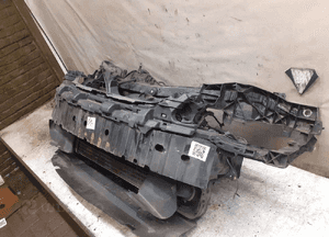 Pas przedni ford focus MK2 ii 1.8 2.0 tdci wzmocnienie czołowe belka chłodnica wentylator komplet chłodnic wody klimatyzacji 3