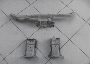 Nissan pulsar zderzak tylny belka zderzaka 8