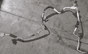 Lancia Ypsilon 2 II rurka przewód klimatyzacji 3