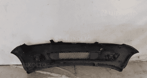 ) ZDERZAK PRZÓD PRZEDNI DO FORD FIESTA MK6 VI LIFT FL D2 CZARNY HALOGENY 5