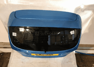 Klapa tył tylna bagażnika ford fiesta MK.7 7 vii 99 niebieska błękitna 5D 5 drzwi hb 6