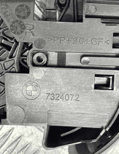 Bmw F34 zamek kanapy prawy tył 7324072 6