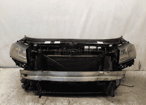 Pas przedni audi A3 8P drugi lift 2 fl 1.9 2.0 tdi diesel wzmocnienie czołowe chłodnica wody wentylatory 1
