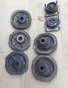 Mazda 626 GF GW 97-02  mocowanie kielich siodło sprężyny 1