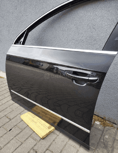 DRZWI lewy przód przednie kierowcy VW Passat B6 lift LC9X czarne 4