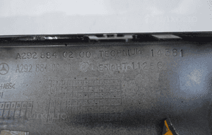 Mercedes gle W166 2015- spoiler dyfuzor listwa zderzaka tył A2928840200 9