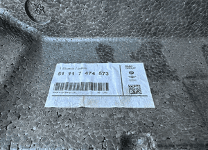 Absorber belka przednia czujnik ochrony pieszych bmw 2 F44 7459883 7474573 2