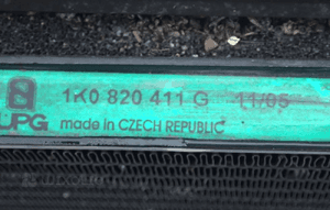 CHŁODNICA KLIMATYZACJI CHŁODNICA WODY  VW GOLF V PLUS 1.4 1.6 BENZYNA  1K0121251P  / 1K0820411G 4