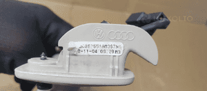 Słonecznik osłona przeciwsłoneczna lewa Skoda Superb I 3B0857551AM 4