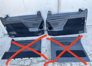 Mercedes 447 v klasa Metris Vito  tapicerka   boczek wnętrze boczki  tapicerka long 1
