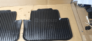 Dywaniki wycieraczki wykładziny tył tylne gumowe Audi A4 B8 8K0061511 3