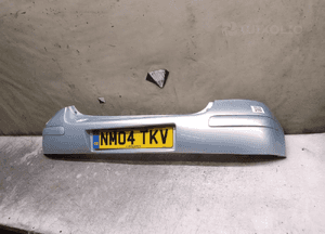 Zderzak tył tylny do toyota yaris i 1 lift fl 1F8 błekitny 2