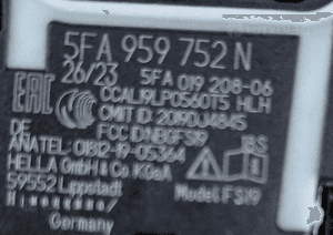 Cupra Formentor Leon KLUCZYK PILOT 5FA959752N 5