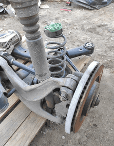 AUDI A7 4G 3.0 TDI ZAWIESZENIE TYŁ TYLNE KOMPLETNE WÓZEK ZWROTNICE ORYGINAŁ 14