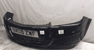 Zderzak przód przedni opel astra h 3 iii lift fl Z20R czarny 3
